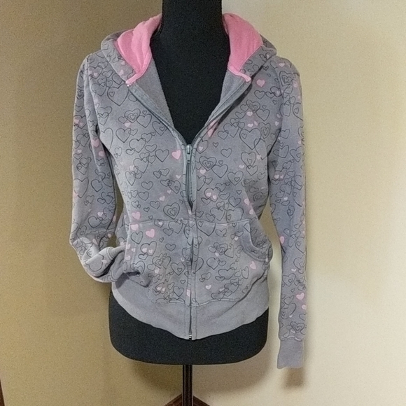 heart zip up hoodie - Picture 1 of 1